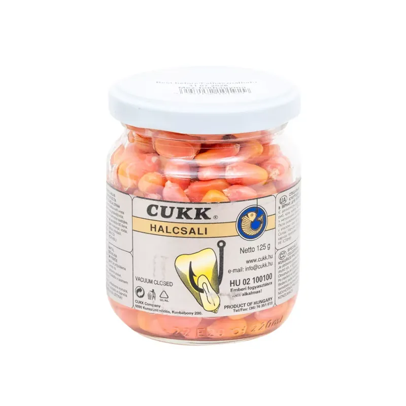 CUKK HALVÁNY RÓZSASZÍN CSEMEGE KUKORICA (FOKHAGYMA-MÉZ) - Br Nu Kopen