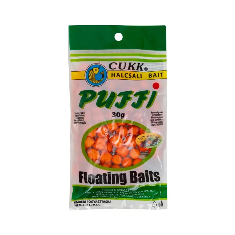 Weekendaanbieding CUKK PUFFI NAGY NARANCSSÁRGA (TUTTI-FRUTTI) - A