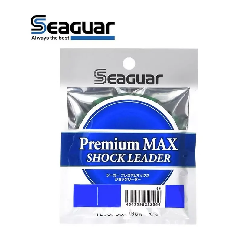 Nieuw SEAGUAR PREMIUMMAX SHOCK LEADER 30M 7LB 1.5PE FLUOROCARBON -