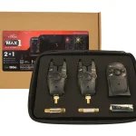 Uitverkoop CARP EXPERT MAX1 BITE ALARM 2+1 PIROS, SÁRGA -
