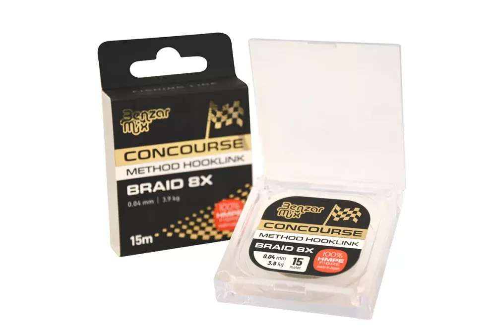 BENZAR CONCOURSE BRAIDED HOOKLINK 15M 0.04MM - Bestseller