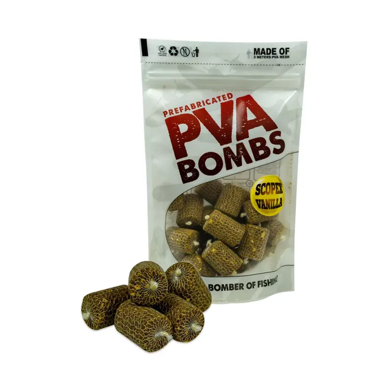 Carp Expert PVA BOMB SCOPEX VANILÍA - Akcioshor Tijdelijk Beschikbaar