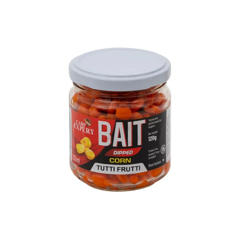 Populair CARP EXPERT ÜVEGES PÁCOLT KUKORICA 212 ML TUTTI-FRUTTI - Bru