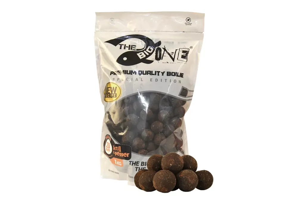 THE BIG ONE BOILIE KRILL&PEPPER 20MM 1KG - Akci Koop Online