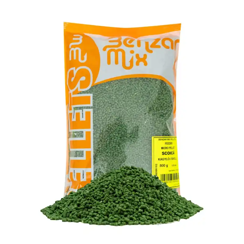 BENZAR MIX MICROPELLET FEEDER 800G KAGYLÓ 1.5 MM - Brutalfis Superprijs