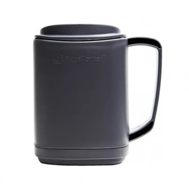 RIDGEMONKEY THERMO MUG GUNMETAL GREY DUPLAFALU BÖGRE - Bruta Aanbieding