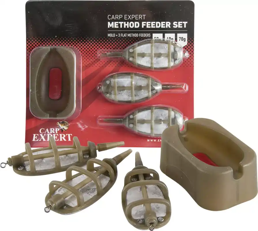 CARP EXPERT METHOD KOSÁR+TÖLTŐFORMA 50-60-70G - Direct Beschikbaar