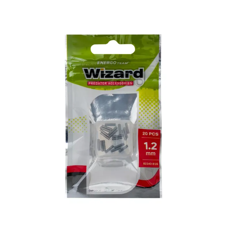 WIZARD DRÓTELŐKE RÖGZÍTŐ CSŐ 1.2X1.6X8MM 20DB/CS FÉNYES FEKE Hoge Kwaliteit