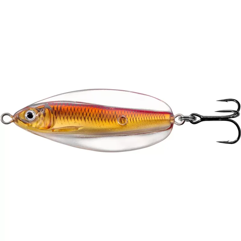 LIVETARGET ERRATIC SHINER SPOON GOLD/RED60 MM 14 G - Brutalf Beperkte Voorraad
