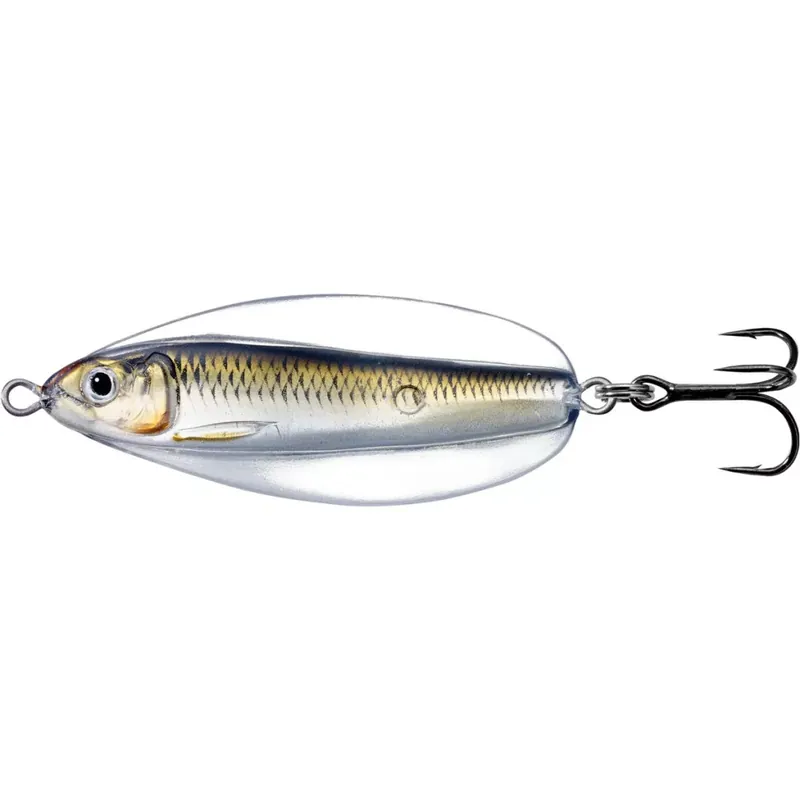 LIVETARGET ERRATIC SHINER SPOON SILVER/BRONZE 70 MM 21 G - B Hete Deal