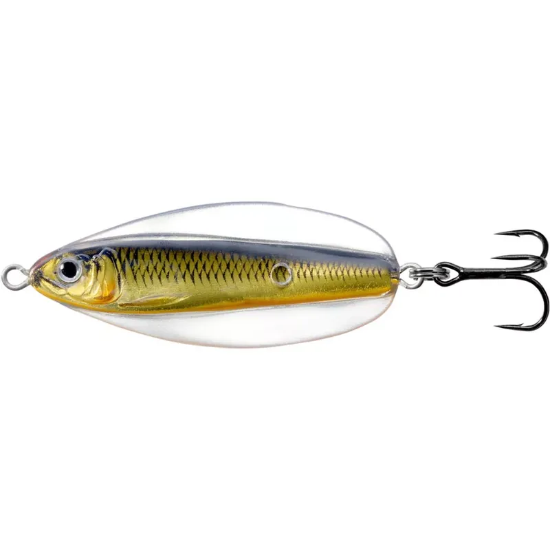 LIVETARGET ERRATIC SHINER SPOON GOLD/BLACK 70 MM 21 G - Brut Betaalbaar