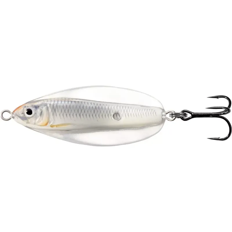 Shop Nu LIVETARGET ERRATIC SHINER SPOON GLOW/PEARL 70 MM 21 G - Brut