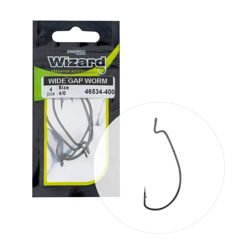 WIZARD HOROG WIDE GAP WORM 4/0zf Voordeelprijs