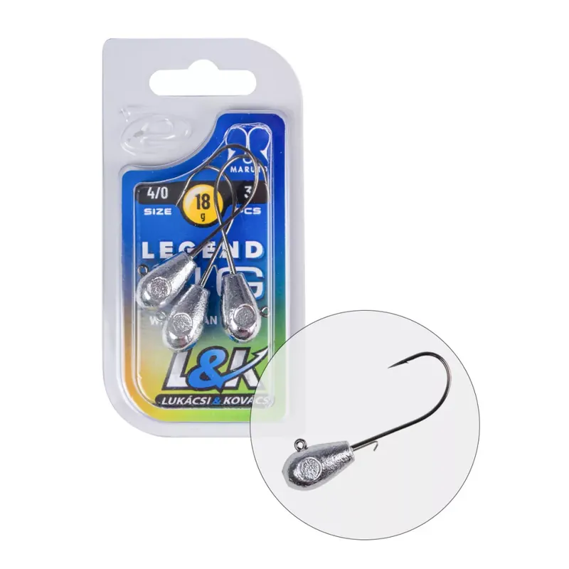 Beste Prijs L&K LEGEND JIG 4/0 18G 3DB/CSzfe
