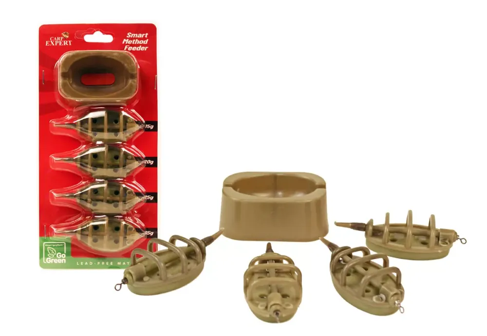 CARP EXPERT SMART METHOD FEEDER 15G+20G+25G+35G TÖMKÖDŐVEL G Koop Vandaag