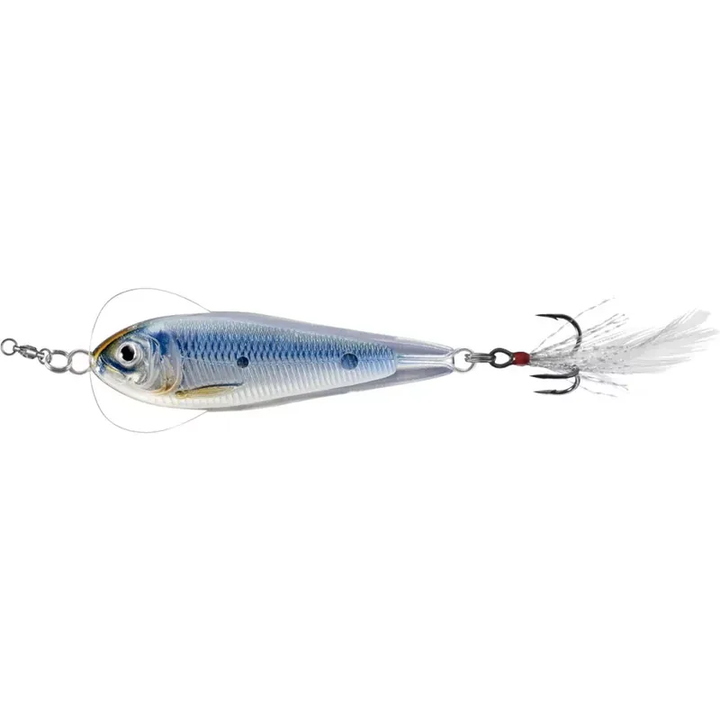 Beste Prijs LIVETARGET FLUTTER SHAD JIGGING SPOON SILVER/BLUE50 MM 11 G