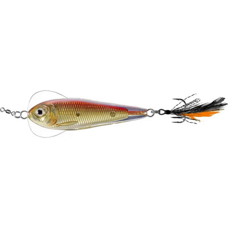 Koopje LIVETARGET FLUTTER SHAD JIGGING SPOON GOLD/RED50 MM 11 G - B