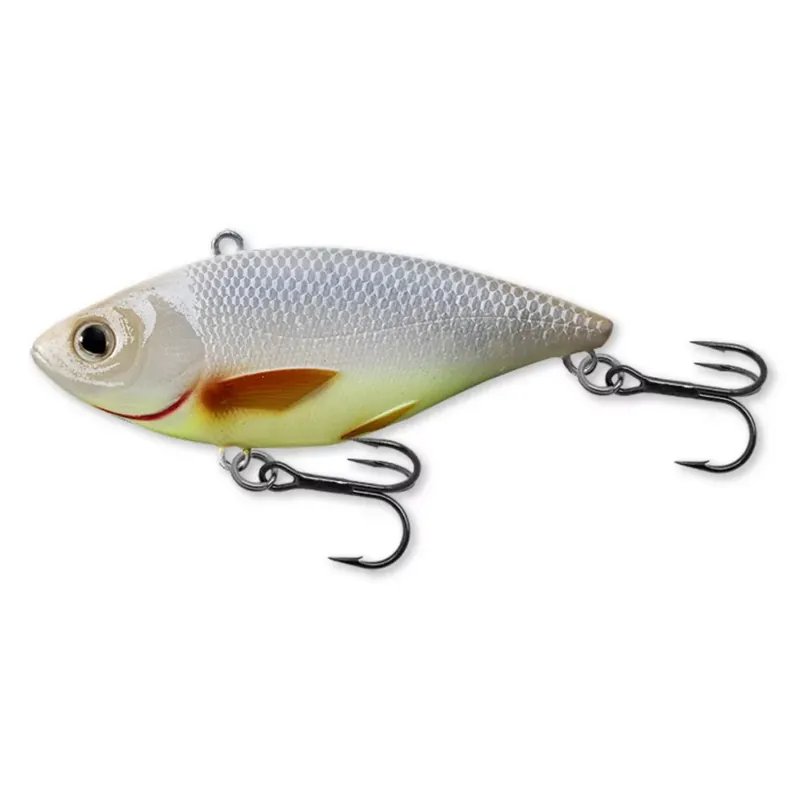 Goedkoop LIVETARGET GOLDEN SHINER RATTLEBAIT GLOW/WHITE 70 MM 14 G -
