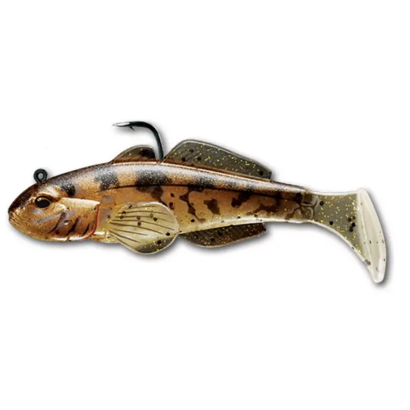 Hete Deal LIVETARGET GOBY SWIMBAIT NATURAL/BRONZE 80 MM 14 G - Brutalf