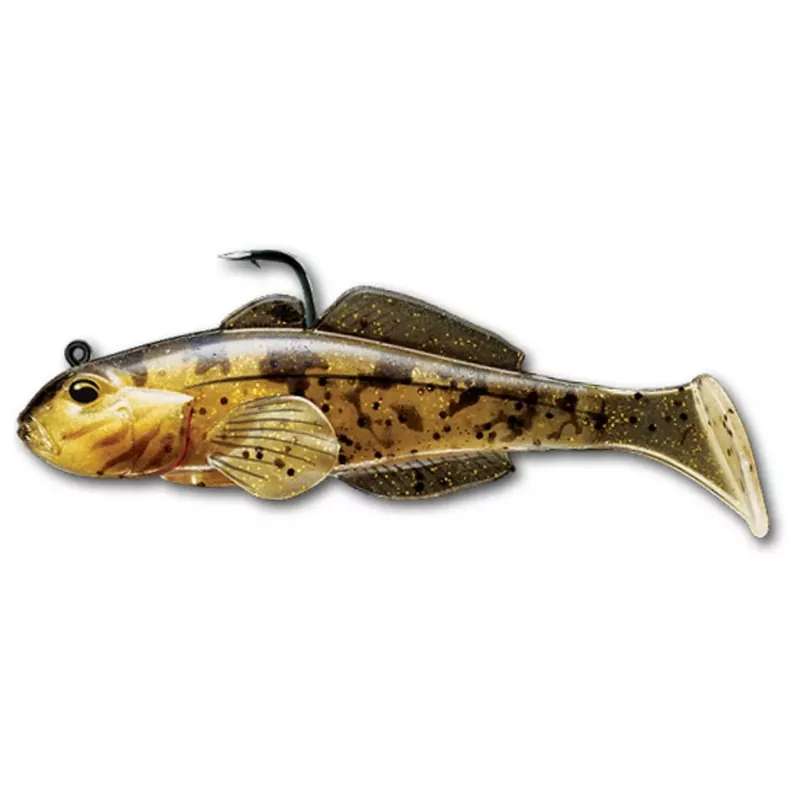 LIVETARGET GOBY SWIMBAIT NATURAL/GOLD 80 MM 14 G - Brutalfis Bestseller