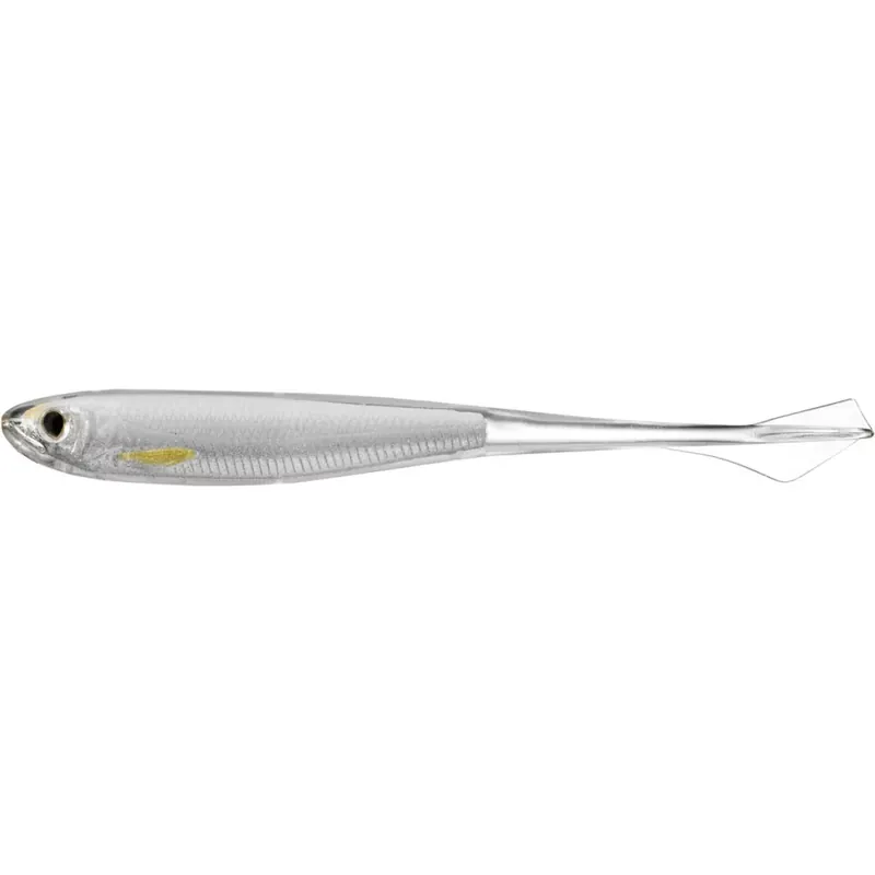 Lage Prijs LIVETARGET GHOST TAIL MINNOW DROPSHOT BAIT SILVER/PEARL 95 M