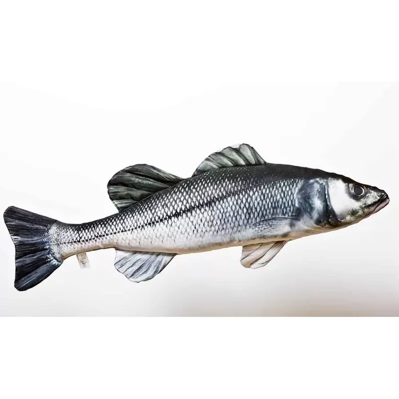 Hete Deal EnergoTeam PILLOW THE EUROPEAN SEA BASS 70cm -