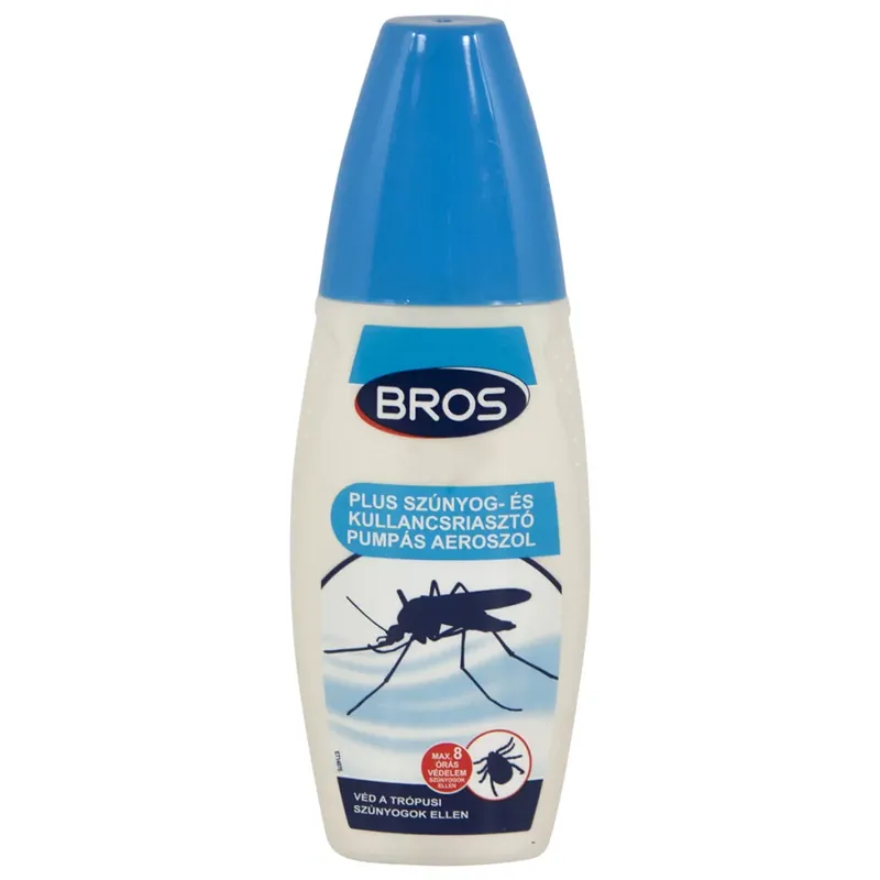 BROS SZÚNYOG-ÉS KULLANCSRIASZTÓ PUMPÁS AEROSZOL 100 ML - Bru Korting