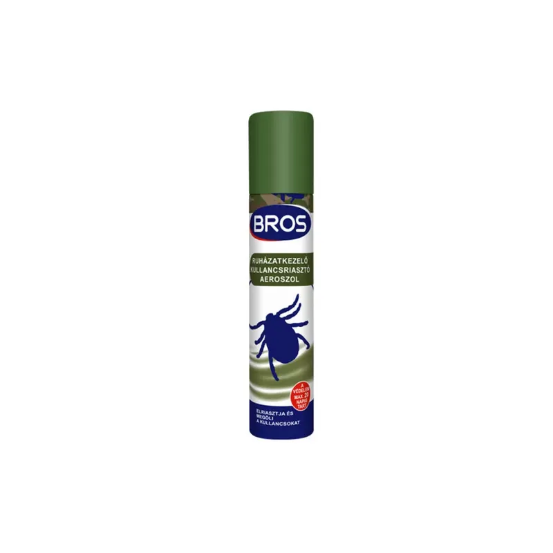 BROS RUHÁZATKEZELŐ KULLANCSRIASZTÓ AEROSZOL 90ML - Brutalfis Koop Vandaag