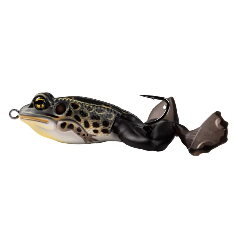 LIVETARGET THE ULTIMATE FROG STRIDE BAIT BROWN / BLACK 50 MM Goedkoop