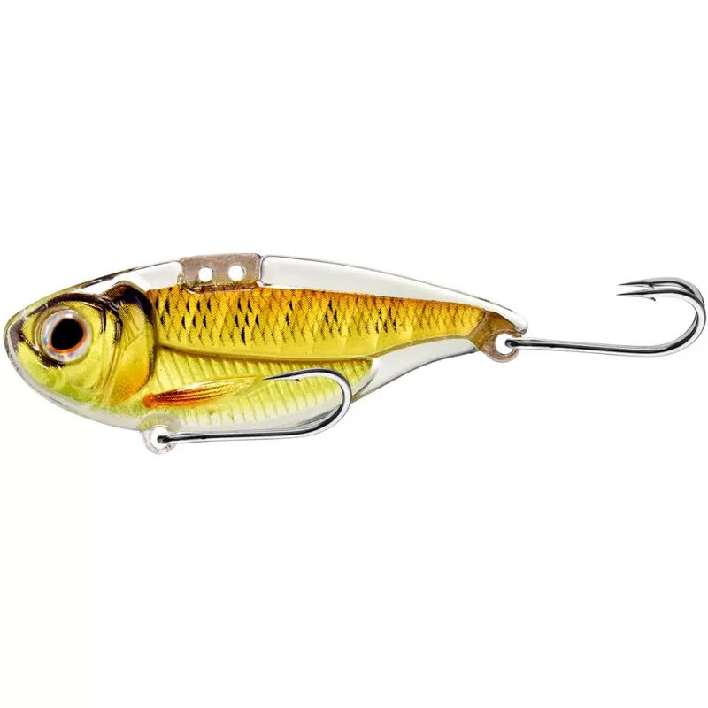 Direct Beschikbaar LIVETARGET SONIC SHAD BLADE BAIT GOLD/PUMPKIN 50 MM 11G - Br