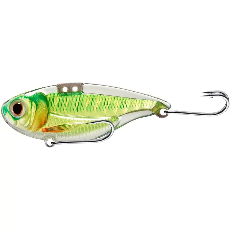 Premium LIVETARGET SONIC SHAD BLADE BAIT GOLD/PERCH 50 MM 11G - Brut