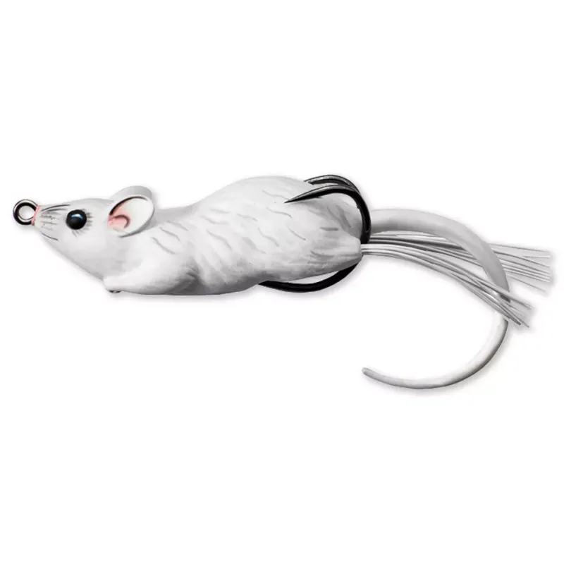 Hete Deal LIVETARGET MOUSE WALKING BAIT WHITE/WHITE 60 MM 11 G - Bruta