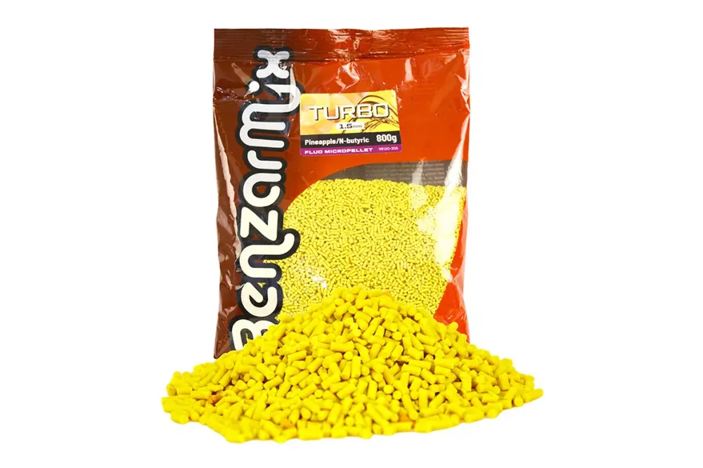 BENZAR FLUO MICROPELLET ANANÁSZ-VAJSAV 1,5 MM - Betrouwbaar