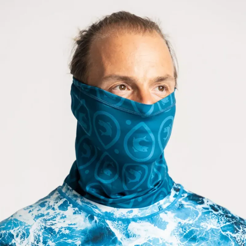 Gratis Retour ADVENTER FUNCTIONAL UV VÉDŐ NECK GAITER CSŐSÁL PETROL - Brut