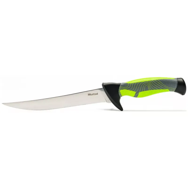 Beperkt Aanbod MUSTAD 6" FILLET KNIFE - GREEN LINE - Akci