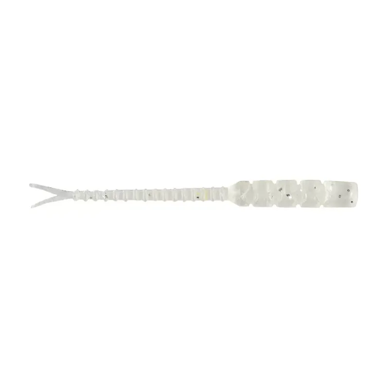 Bestseller MUSTAD AJI HELLGRAMITE 2‘‘ CLEAR LUMINOUS SILVER G