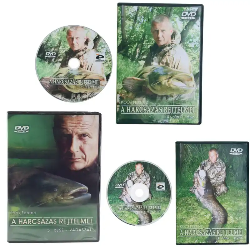 Betrouwbaar KOÓS HARCSÁS DVD TRIOPACKzfelsze
