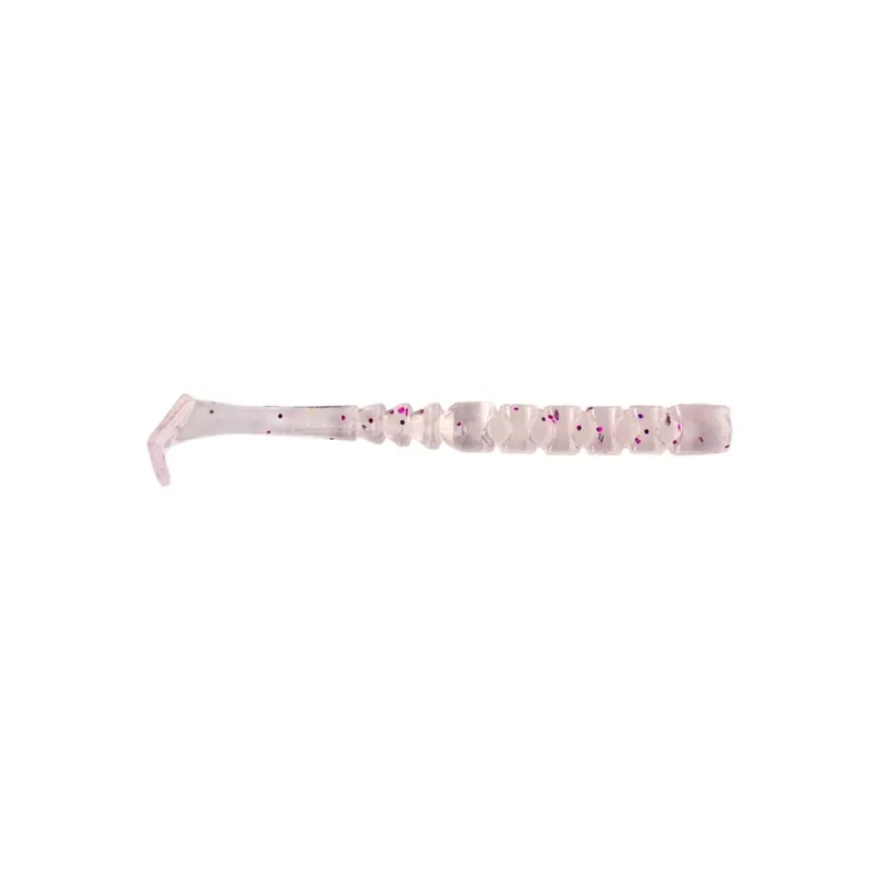 Koop Vandaag MUSTAD AJI PADDLE TAIL 2‘‘ CLEAR PURPLE GLITTER 12
