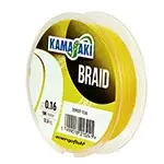 KAMASAKI BRAID YELLOW 0.28MMzfel Populair