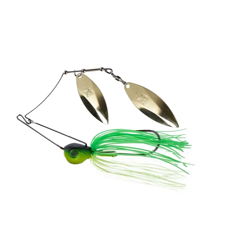 Beperkte Voorraad MUSTAD ARM LOCK SPINNERBAIT 10GLIME CHART - Akc