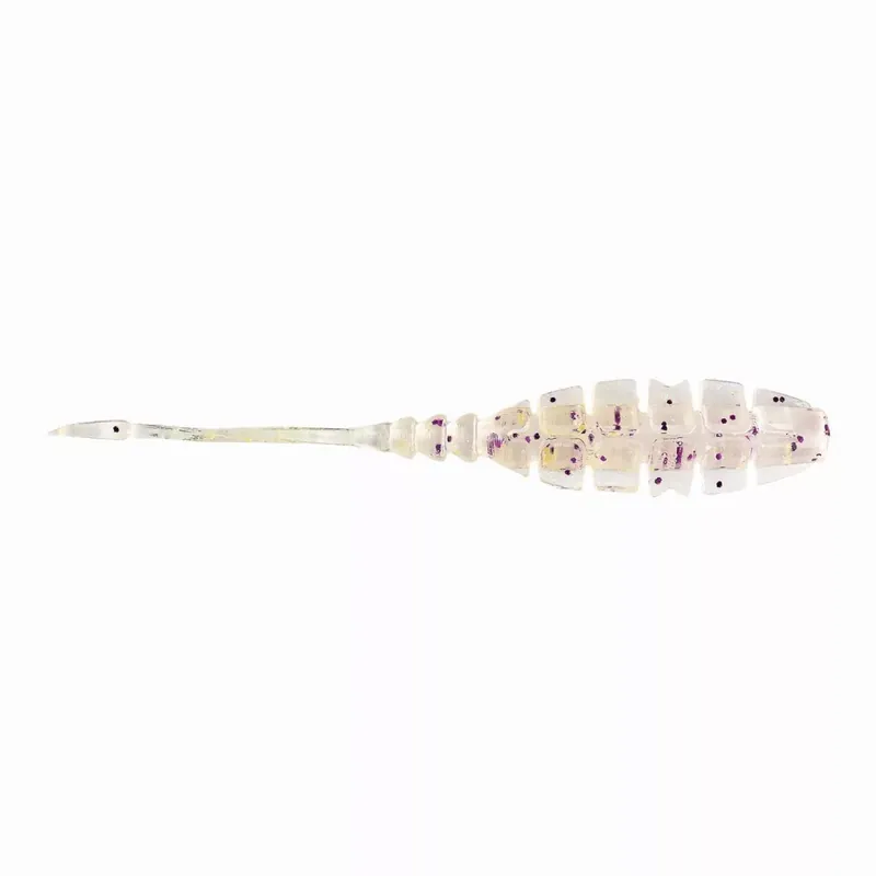 MUSTAD AJI WINGED BAIT 2‘‘ CLEAR PURPLE GLITTER 12 Bestel Nu