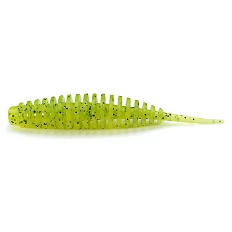FISHUP_TANTA 1.5" (10PCS.), 055 - CHARTREUSE/BLACK - B Lage Prijs