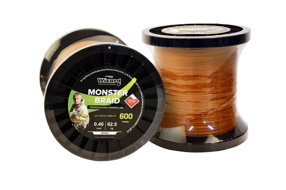 Korting WIZARD 12X MONSTER BRAID HARCSÁZÓ ZSINÓR 600m 0,46 mm - Brut