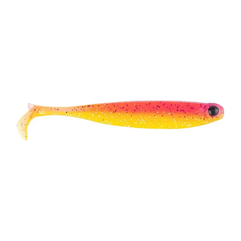 MUSTAD MEZASHI Z-TAIL MINNOW 3.5"SHOCHING PINK 6DB/CSOM Korting