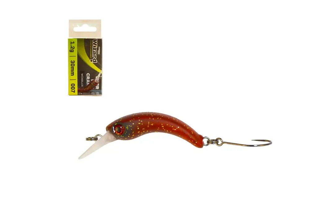 WIZARD VIPER BUG CRANK WOBBLER 1,2G 007 3 cm - Korting