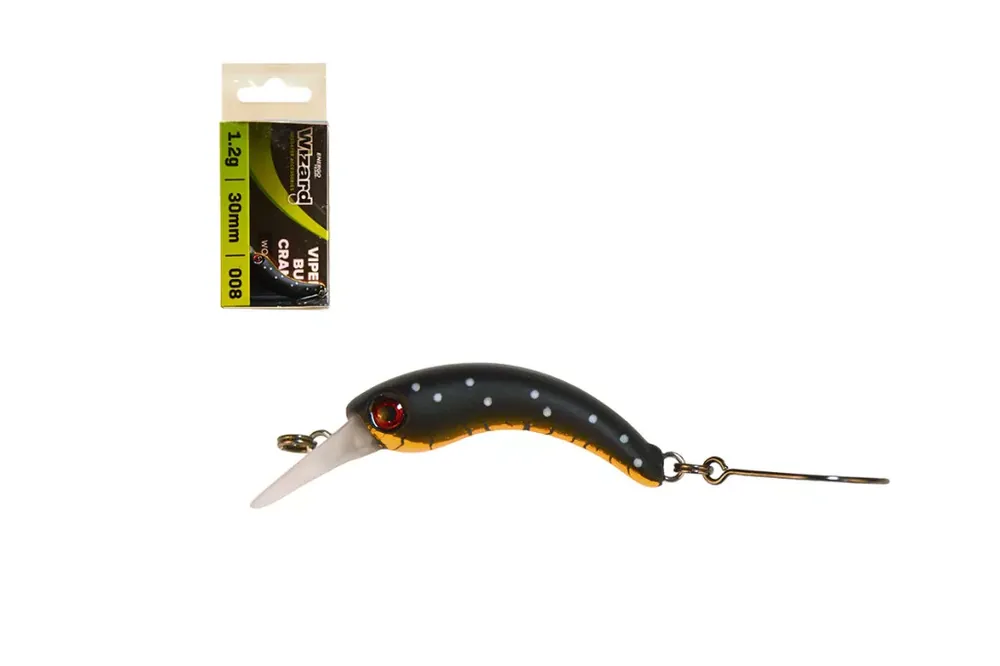 WIZARD VIPER BUG CRANK WOBBLER 1,2G 008 3 cm - Veilige Betaling