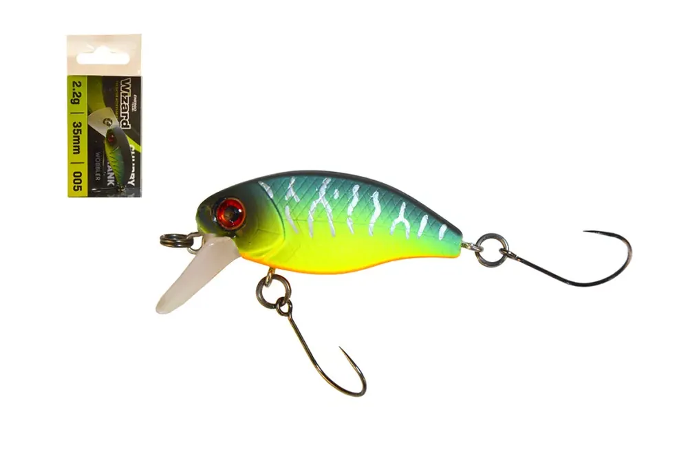 WIZARD CHUBBY LIGHT CRANK WOBBLER 005 2,2G 3,5 cm - Brutalfi Beperkte Voorraad