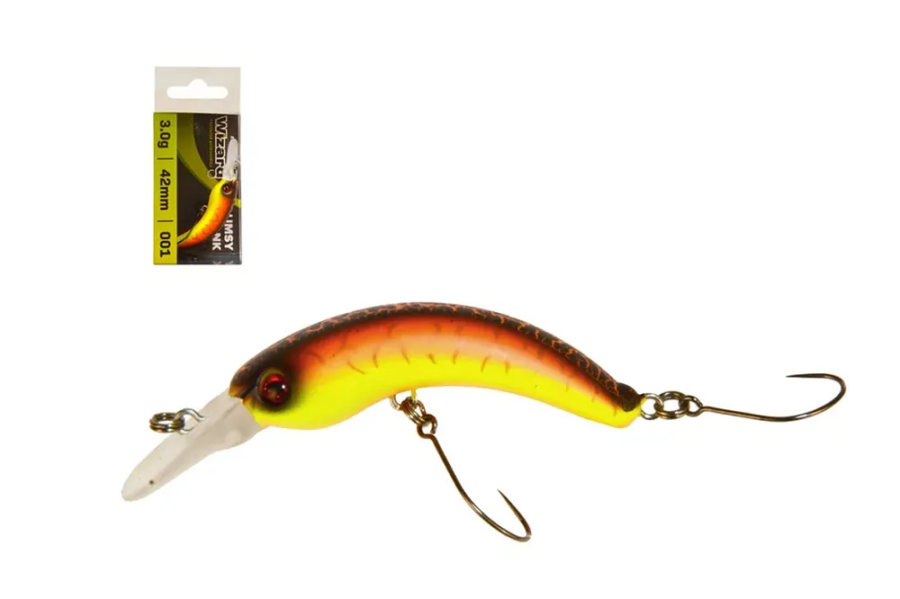 Koop Online WIZARD CLUMSY CRANK WOBBLER 3G 001 4,2 cm - Akc