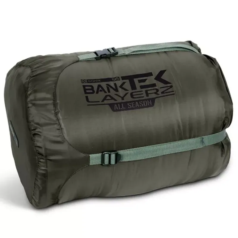 SONIK BANK-TEK LAYERZ ALL-SEASON SLEEP BAG WIDE Direct Beschikbaar